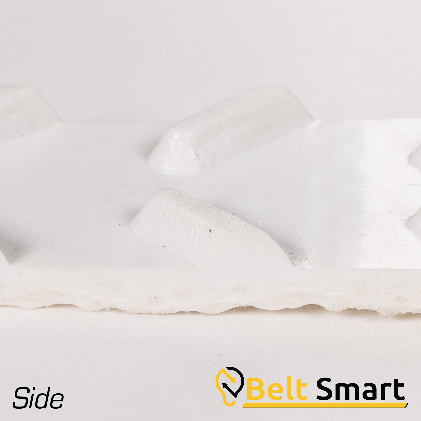 BS023 - #23 Beltservice PVC - 100 White Chevron Top II x FS OR Conveyor Belt