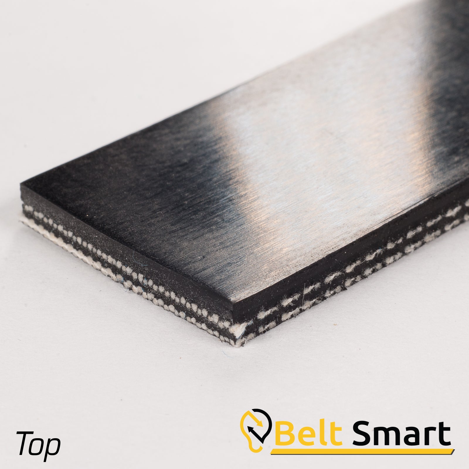 BS029 - #29 Beltservice 2 Ply 15 oz. CP 30 Black Nitrile COS Conveyor Belt