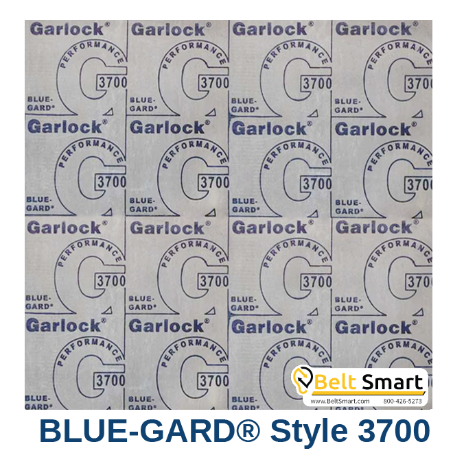Garlock Style BLUE-GARD® - 3700 - 0.047 in. thick / 60in. x 180in.