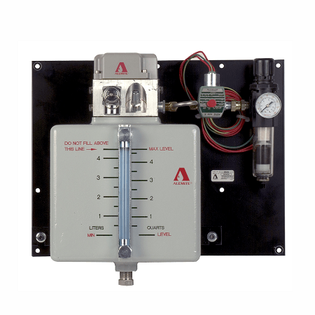 3942-BC Alemite Oil Mist Generator - CFM Nominal: 1 - Flow Range: 0.3-1.4 CFM - Reservoir Capacity: 1 gal/3.8 Liter