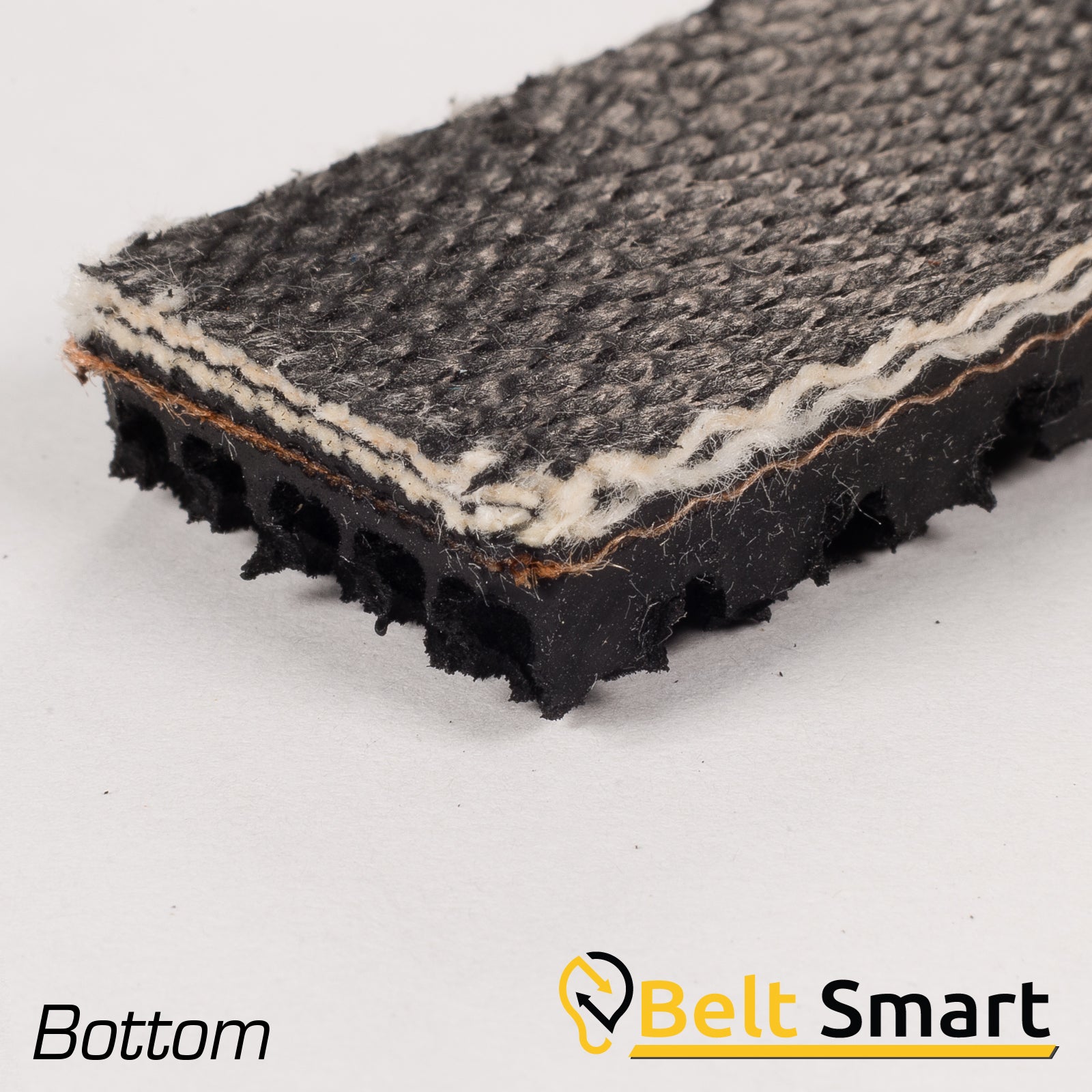 BS056 - #56 Beltservice 3 Ply CP 30 Black Roughtop x FS Conveyor Belt