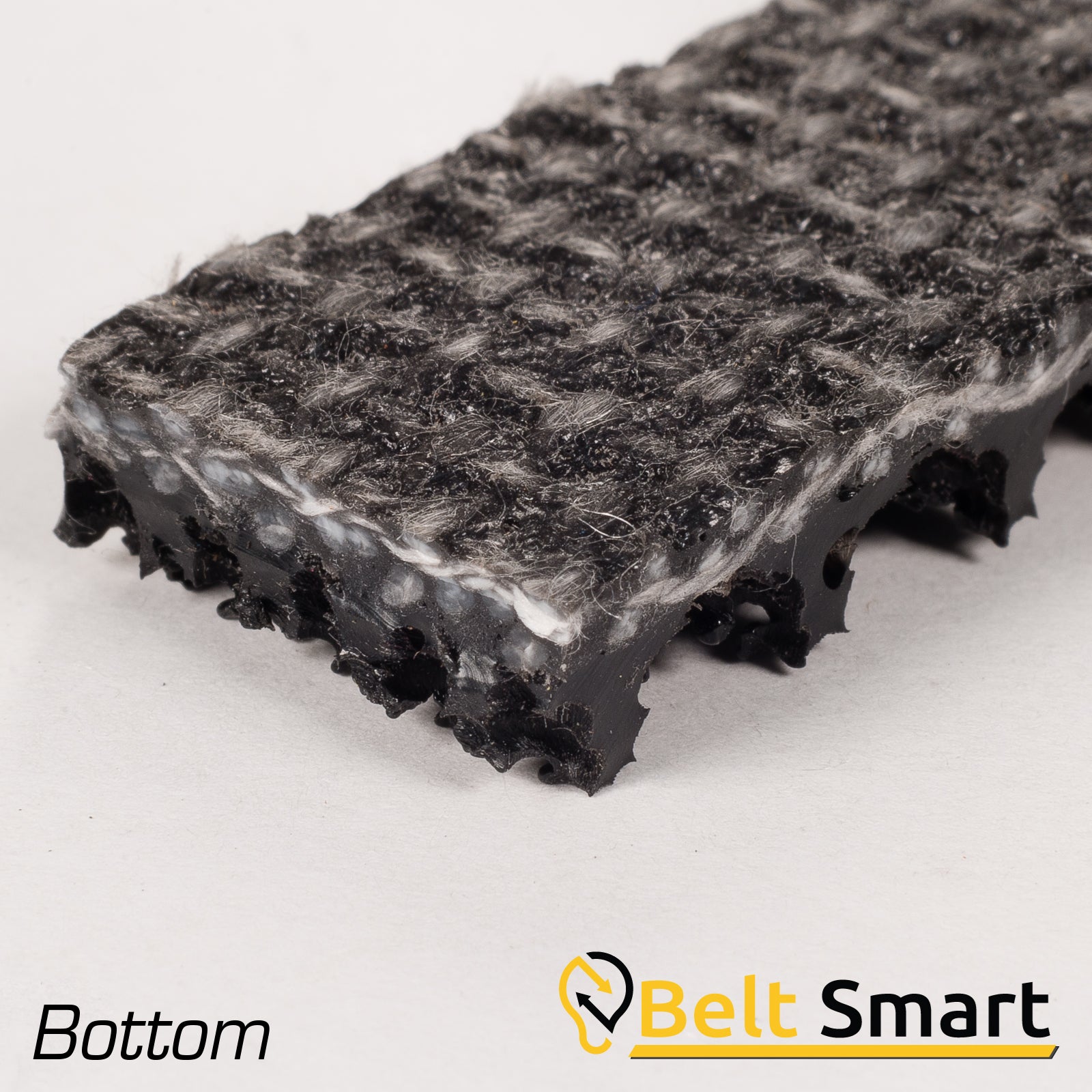 BS068 - #68 Beltservice PVC - 120 Black Roughtop x FS Conveyor Belt