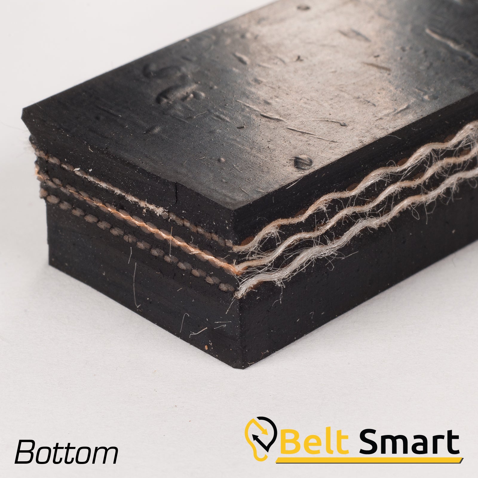 BS081A - #81a Beltservice 3 Ply 330 3/16" x 1/16" Hot Asphalt SOR Conveyor Belt