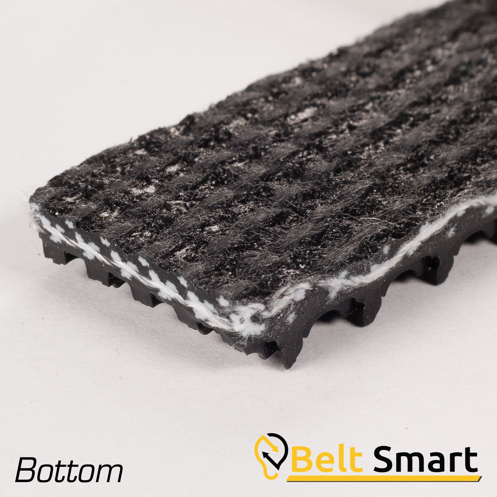 BS086 - #86 Beltservice PVC - 120 Black Roughtop x FS Conveyor Belt