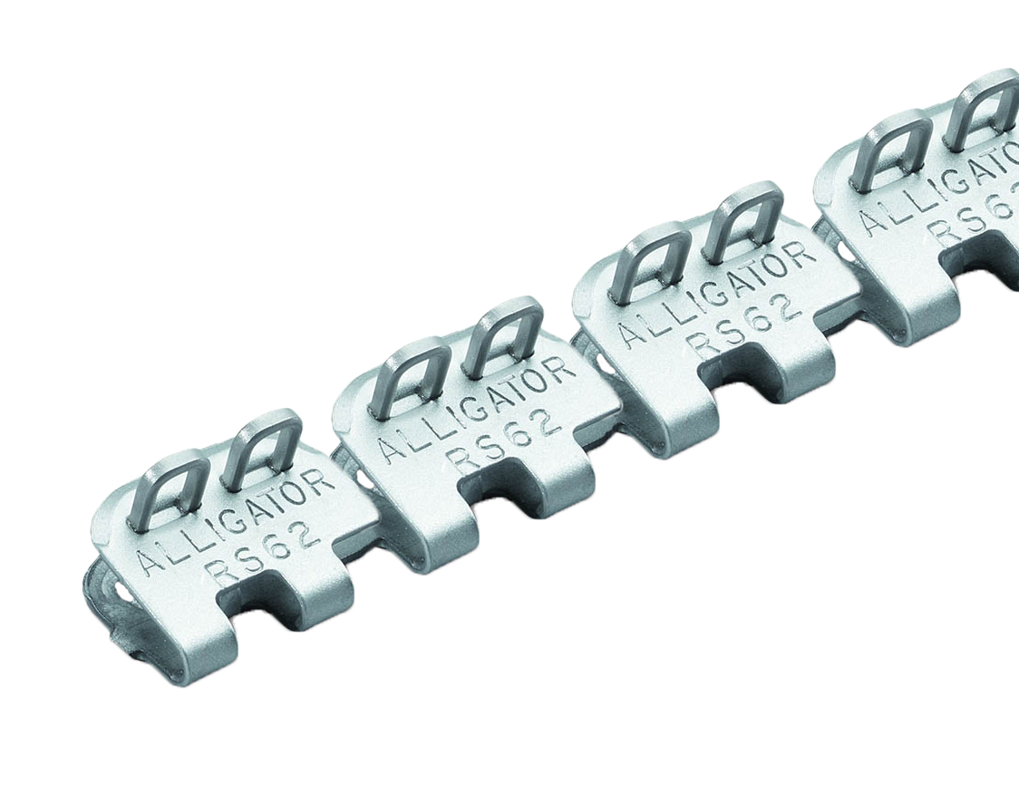RS62J24/600NC Flexco Alligator Ready Set Staple - 54480 - 24" Belt Width (Steel with Nylon Covered Steel Cable Pins)