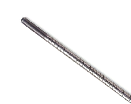 AC6-42-1 Flexco Hinge Pin for SR Scalloped Edge R5-1/2 & R6 Rivet Hinged Fasteners - 38167 - Bare Armored Steel Cable (3/8" dia.) - 42" Belt Width